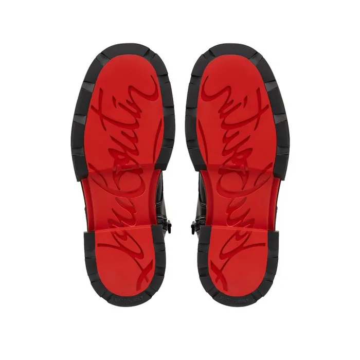 Kids Montana Boots 8211 Calf Leather 8211 Black Christian Louboutin Boots and Loafers