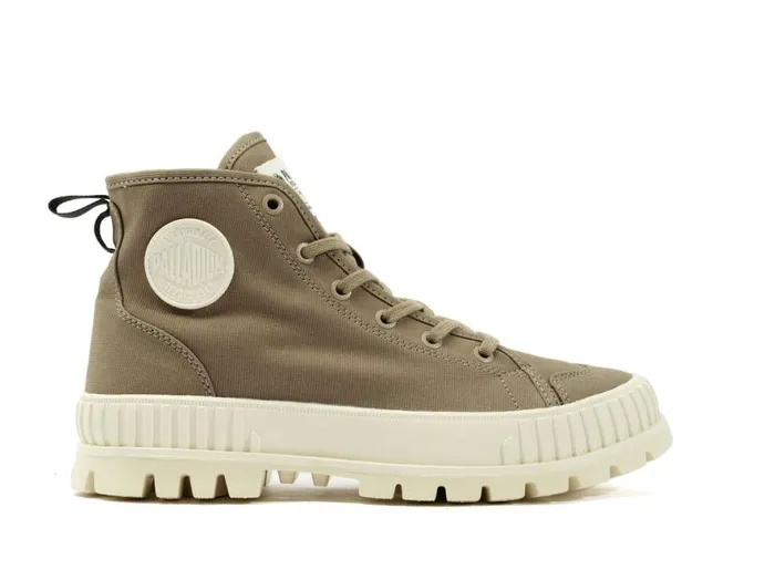 Kids PALLASHOCK ORGANIC 2 Dusky Green PALLADIUM Boots