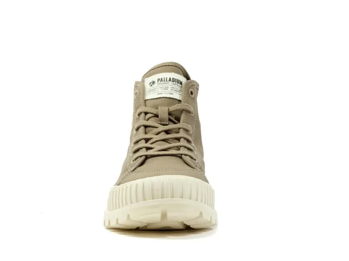 Kids PALLASHOCK ORGANIC 2 Dusky Green PALLADIUM Boots
