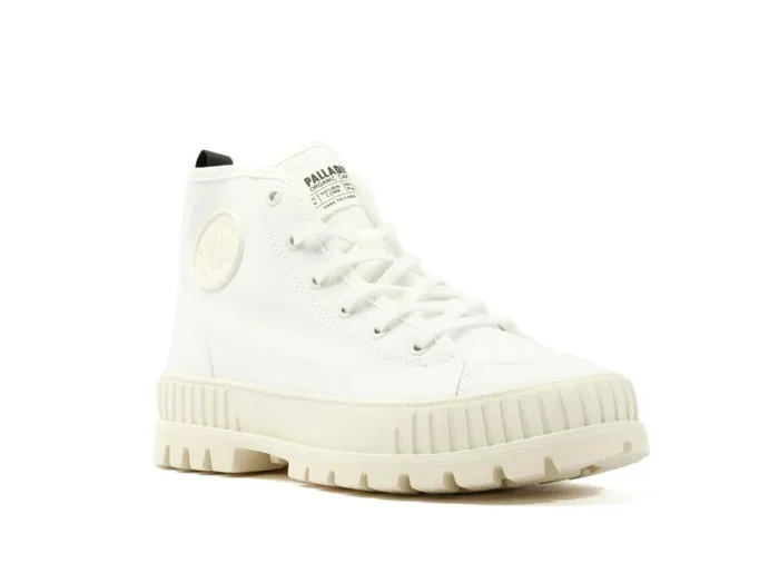 Kids PALLASHOCK ORGANIC 2 Star White PALLADIUM Boots
