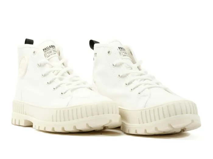 Kids PALLASHOCK ORGANIC 2 Star White PALLADIUM Boots