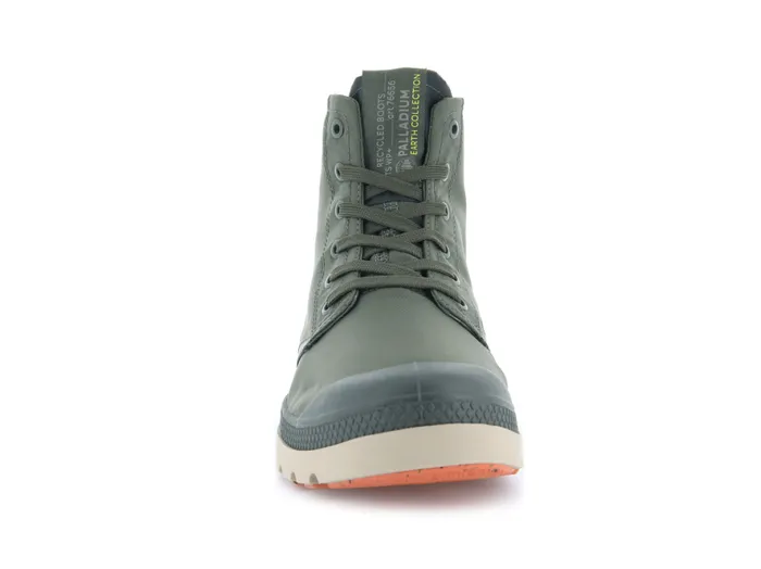 Kids PAMPA LITE RECYCLE WP Olive Nightbeluga PALLADIUM Boots