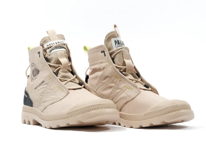 Kids PAMPA TRAVEL LITE RS Desert PALLADIUM Boots