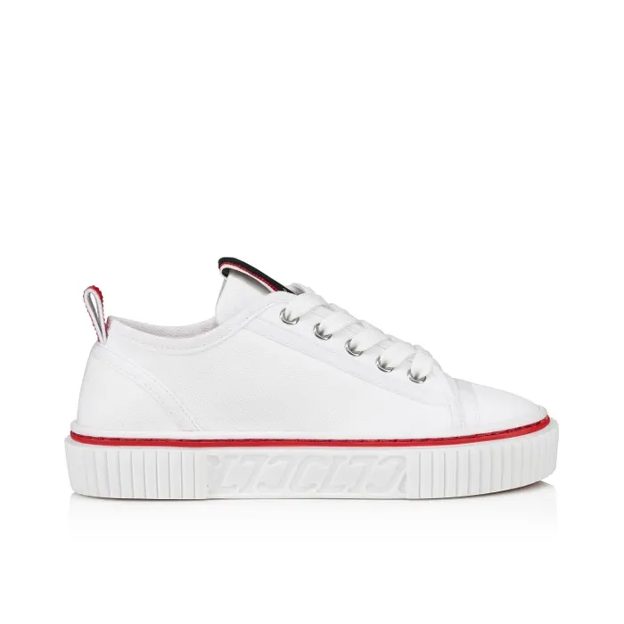 Kids Pedrito Sneakers 8211 Olona Canva 8211 White Christian Louboutin Sneakers