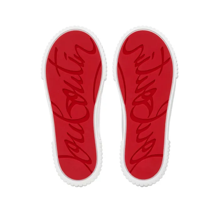 Kids Pedrito Sneakers 8211 Olona Canva 8211 White Christian Louboutin Sneakers