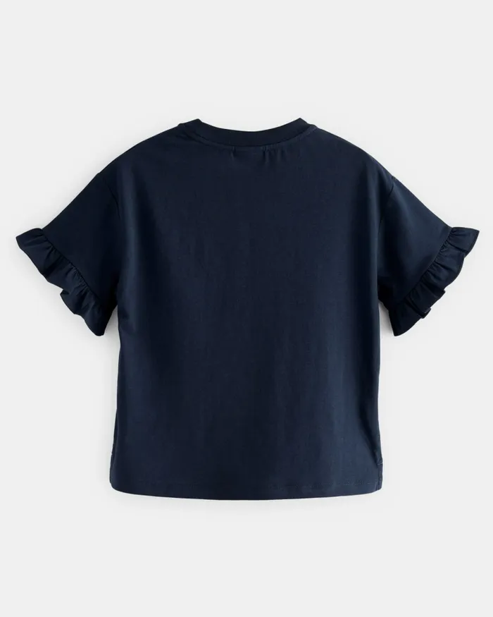 Kids POPPETT 8211 Three Pack Of Logo Frill Sleeve TShirts Multicoloured Ted Baker Playsuits and Sets Kids POPPETT 8211 Three Pack Of Logo Frill Sleeve TShirts Multicoloured Ted Baker Playsuits and Sets