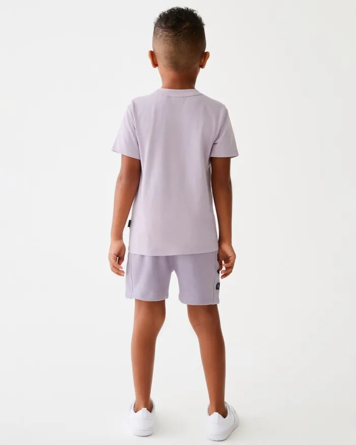Kids SLOANN 8211 Branded Cotton TShirt And Shorts Set Purple Ted Baker Sets and Outfits Kids SLOANN 8211 Branded Cotton TShirt And Shorts Set Purple Ted Baker Sets and Outfits