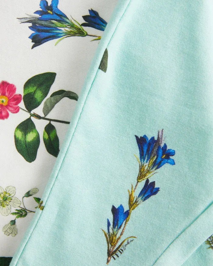 Kids SZOE 8211 Broderie Detail Top And Leggings Set Mint Ted Baker Playsuits and Sets
