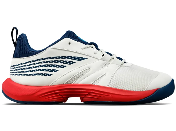 Kids Tennis KSwiss SPEEDTRAC Blanc De Blancblue Opallollipop