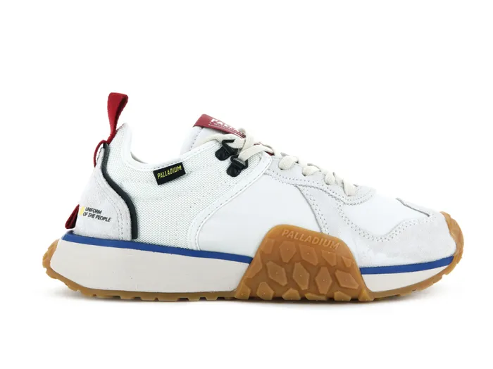 Kids TROOP RUNNER Star White PALLADIUM Sneakers