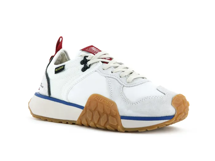 Kids TROOP RUNNER Star White PALLADIUM Sneakers