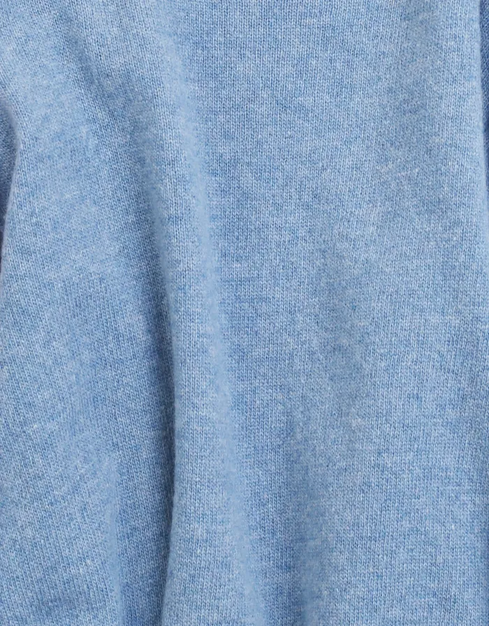 Knit Sweaters Colorfulstandard Women Women Light Merino Wool Crew 8211 Stone Blue
