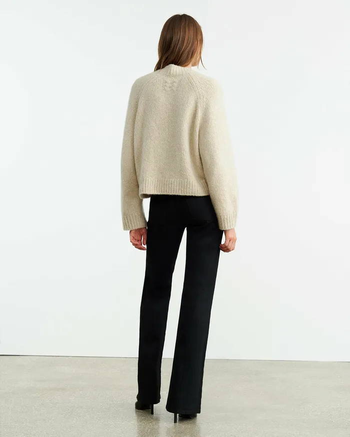 Knits and Sweaters TOMASO SWEATER Beige Melange 8211 Nili Lotan Women