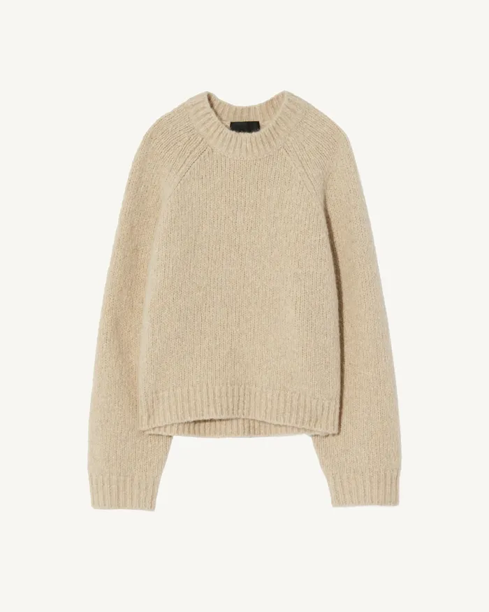 Knits and Sweaters TOMASO SWEATER Beige Melange 8211 Nili Lotan Women