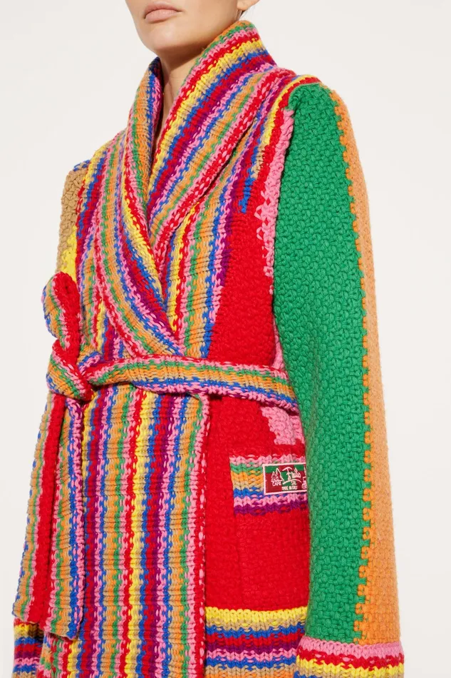 Knitwear Women PUCCI Colourblock Wool Cardigan
