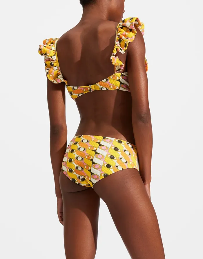 La Doublej Boy Brief Third Eye In Lycra Women Swimwear