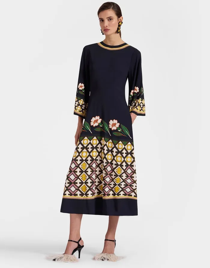 La Doublej Sorella Dress Dazed Place Black In Sable Women Dresses