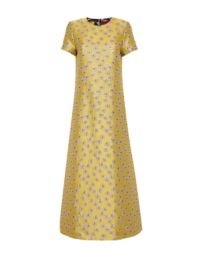 La Doublej Super Swing Dress Margarita In Jacquard Women Party Dressing