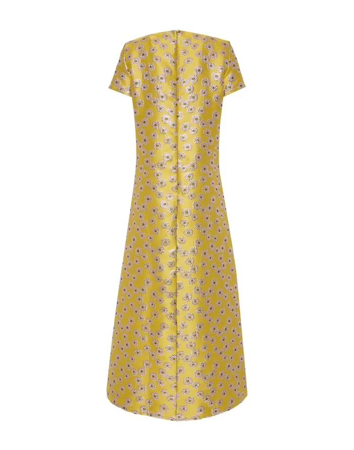 La Doublej Super Swing Dress Margarita In Jacquard Women Party Dressing