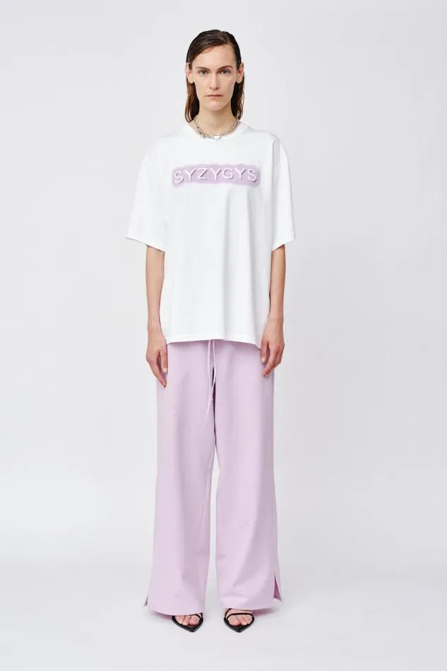 LA SYZYGYS 8211 White WomenMen Won Hundred Tops and Tshirts