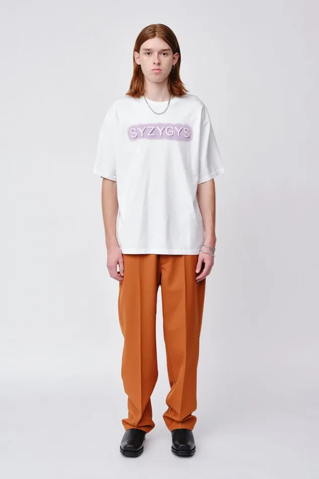 LA SYZYGYS 8211 White WomenMen Won Hundred Tops and Tshirts