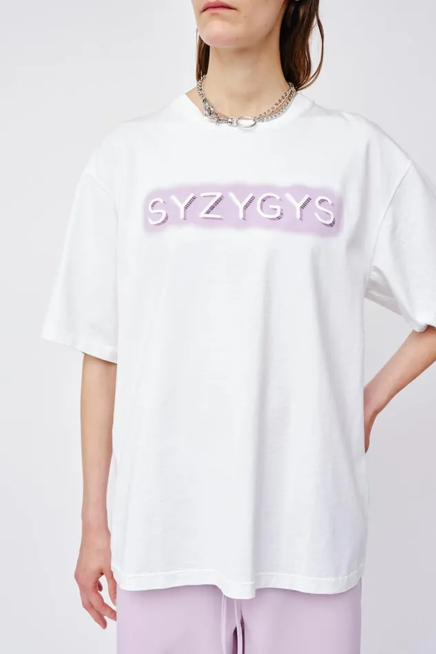 LA SYZYGYS 8211 White WomenMen Won Hundred Tops and Tshirts