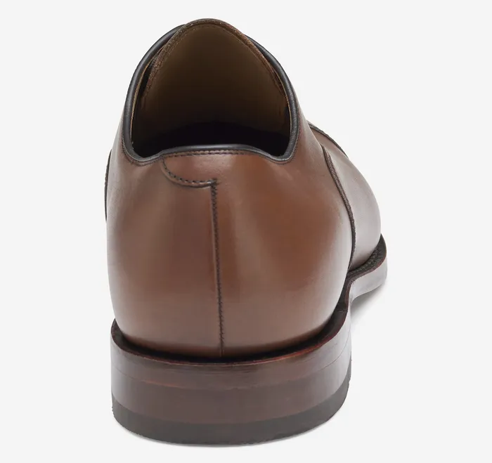 LaceUps Melton Cap Toe Tan Calfskin 8211 Johnston and Murphy Men