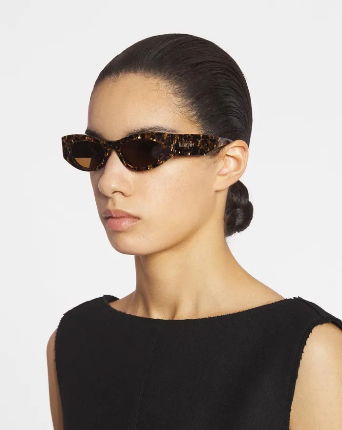Lanvin Logo Sunglasses Goldbrown Women Lanvin Sunglasses