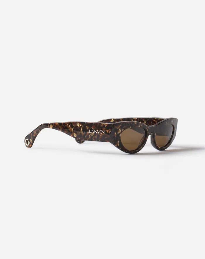 Lanvin Logo Sunglasses Goldbrown Women Lanvin Sunglasses