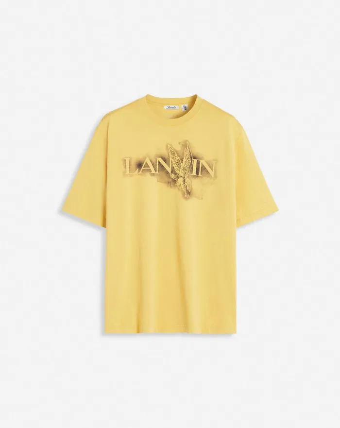 Lanvin X Future Classic Eagle Print Tshirt Corn Women Lanvin TShirts and Sweatshirts