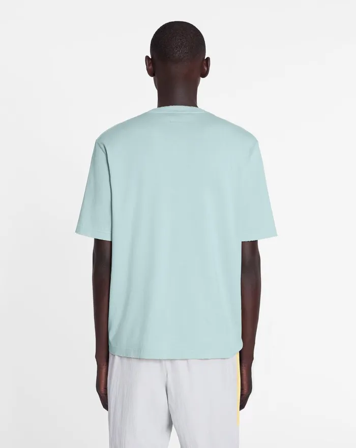 Lanvin X Future Classic Eagle Print Tshirt Lanvin Blue Men Lanvin Tshirts and Polos Lanvin X Future Classic Eagle Print Tshirt Lanvin Blue Men Lanvin Tshirts and Polos
