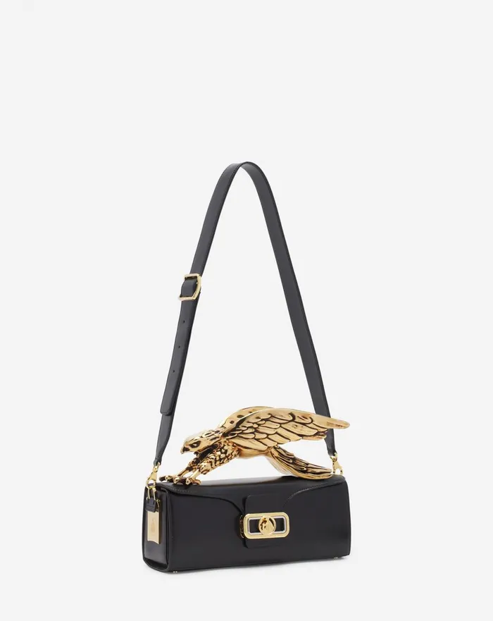 Lanvin X Future Pencil Mm Leather Bag Black Women Lanvin Tote Bags and Top Handle Bags