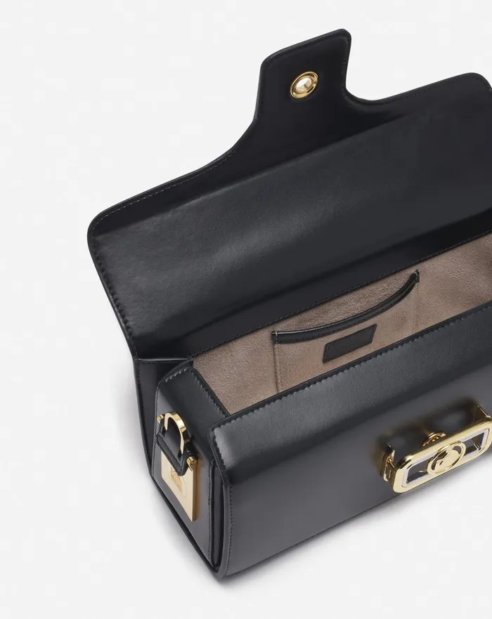 Lanvin X Future Pencil Mm Leather Bag Black Women Lanvin Tote Bags and Top Handle Bags