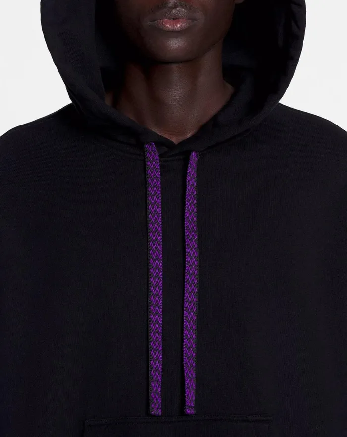 Lanvin X Future Unisex Oversized Curb Laces Black Men Lanvin Coats and Jackets