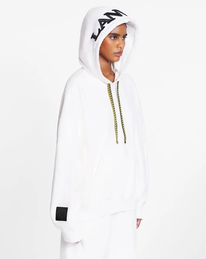 Lanvin X Future Unisex Oversized Curb Laces White Mustang Men Lanvin Knitwear and Sweatshirts Lanvin X Future Unisex Oversized Curb Laces White Mustang Men Lanvin Knitwear and Sweatshirts