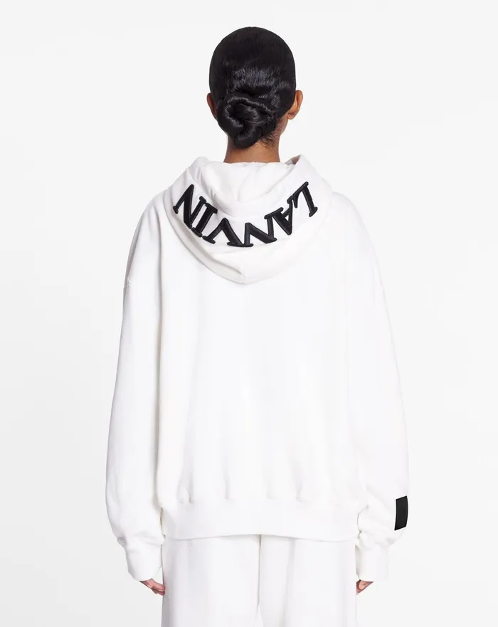Lanvin X Future Unisex Oversized Curb Laces White Mustang Men Lanvin Knitwear and Sweatshirts Lanvin X Future Unisex Oversized Curb Laces White Mustang Men Lanvin Knitwear and Sweatshirts