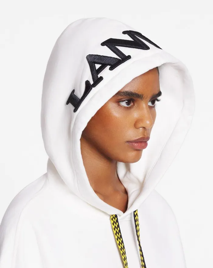 Lanvin X Future Unisex Oversized Curb Laces White Mustang Men Lanvin Knitwear and Sweatshirts Lanvin X Future Unisex Oversized Curb Laces White Mustang Men Lanvin Knitwear and Sweatshirts
