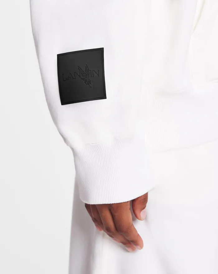 Lanvin X Future Unisex Oversized Curb Laces White Mustang Men Lanvin Knitwear and Sweatshirts Lanvin X Future Unisex Oversized Curb Laces White Mustang Men Lanvin Knitwear and Sweatshirts