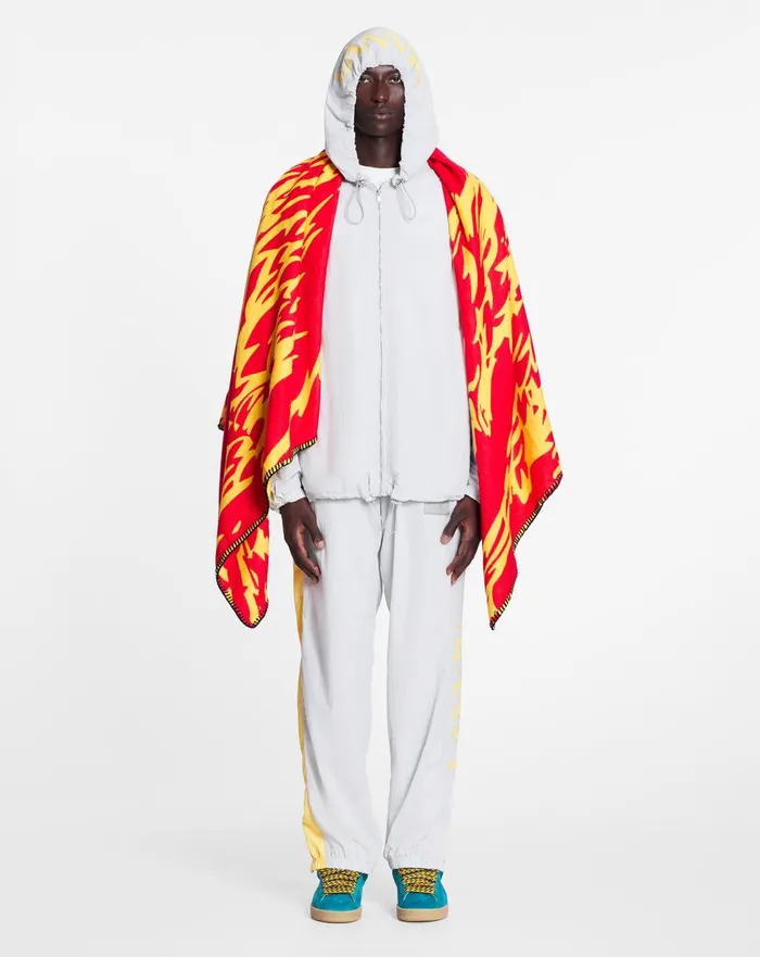 Lanvin X Future Zipped Hoodie With Contrasting Stripes Eagle Grey Women Lanvin TShirts and Sweatshirts Lanvin X Future Zipped Hoodie With Contrasting Stripes Eagle Grey Women Lanvin TShirts and Sweatshirts