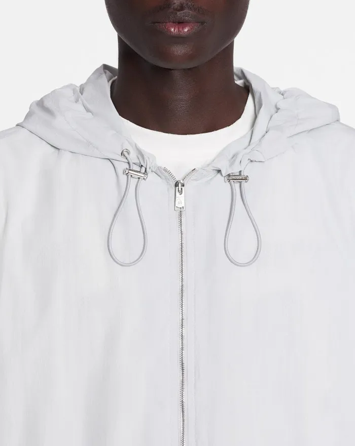 Lanvin X Future Zipped Hoodie With Contrasting Stripes Eagle Grey Women Lanvin TShirts and Sweatshirts Lanvin X Future Zipped Hoodie With Contrasting Stripes Eagle Grey Women Lanvin TShirts and Sweatshirts