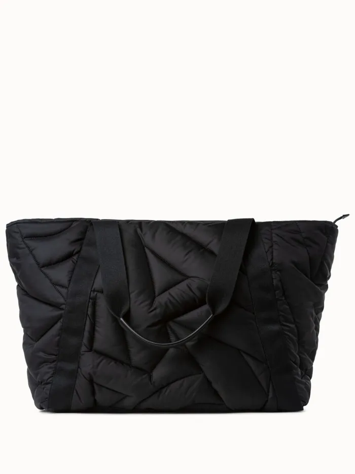 Large Handbag In Second Glance Quilt Black Women Akris Tote Bags