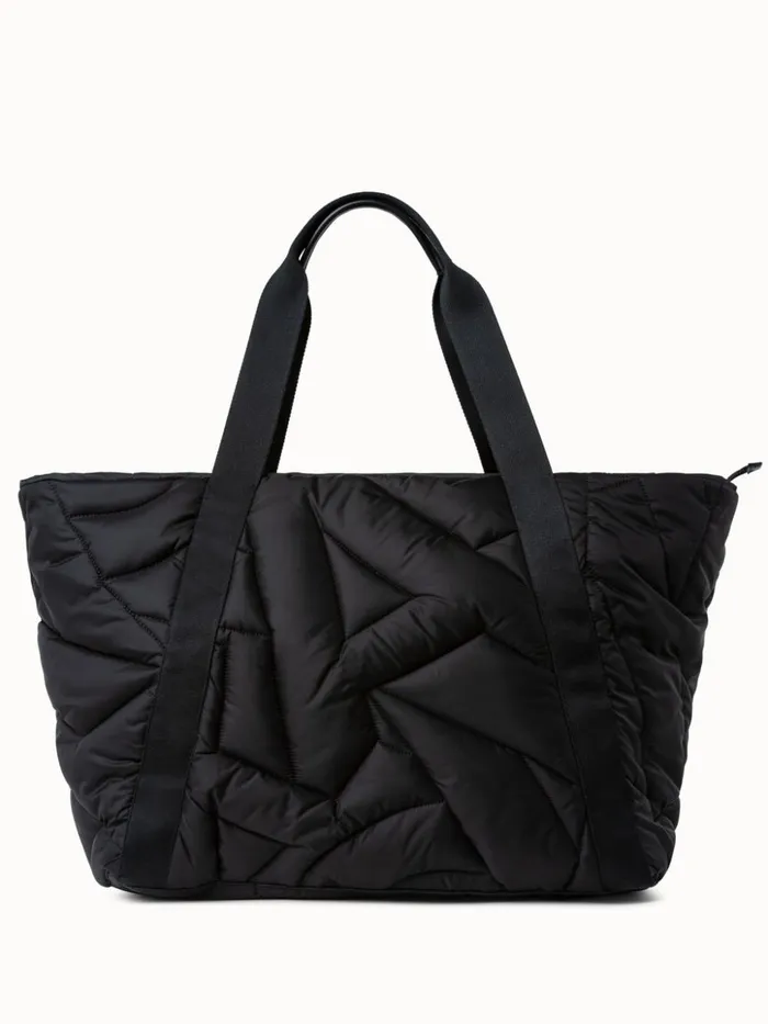 Large Handbag In Second Glance Quilt Black Women Akris Tote Bags
