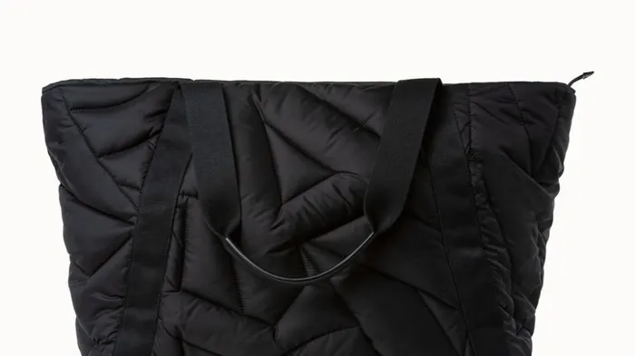 Large Handbag In Second Glance Quilt Black Women Akris Tote Bags