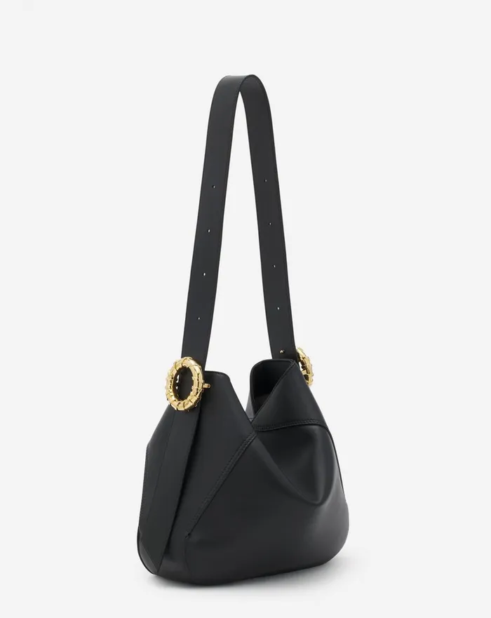 Leather Mlodie Hobo Bag Black Women Lanvin Crossbody Bags and Shoulder Bags Leather Mlodie Hobo Bag Black Women Lanvin Crossbody Bags and Shoulder Bags