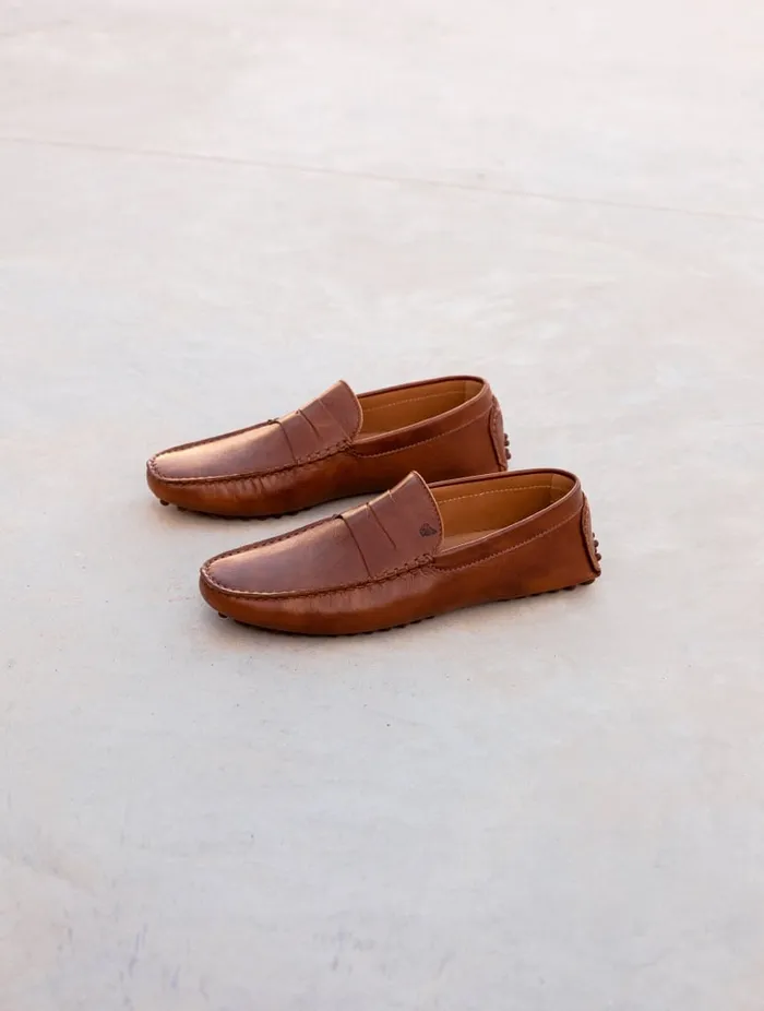 Lewis Cognac Men Bobbies Loafers