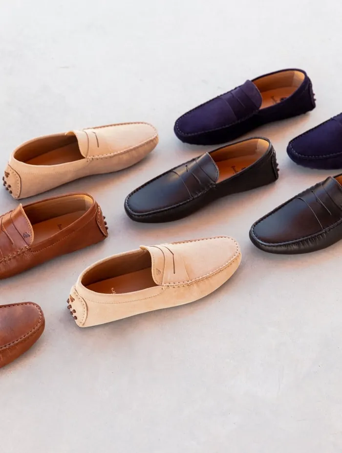 Lewis Intense Black Men Bobbies Loafers