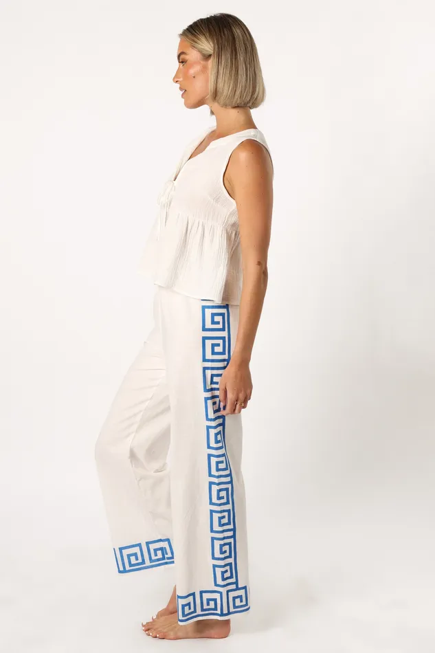 Lillee Pants 8211 Blue Blue Women Pants petalandpup