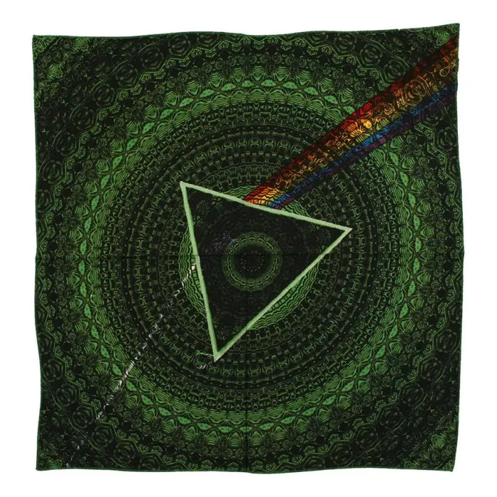 Liquid Blue Bandanas Accessories PF Dark Side Green Bandana