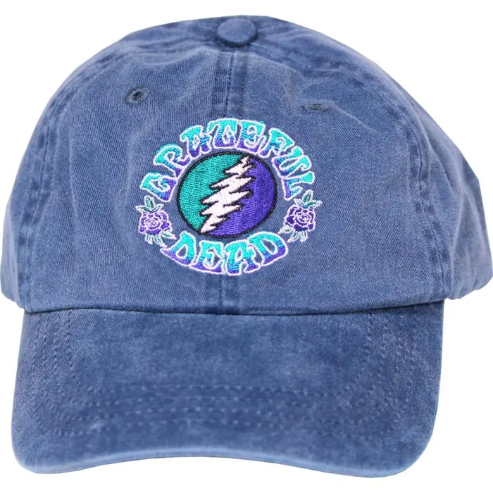 Liquid Blue Hats Accessories GD Batik SYF Denim Baseball Cap