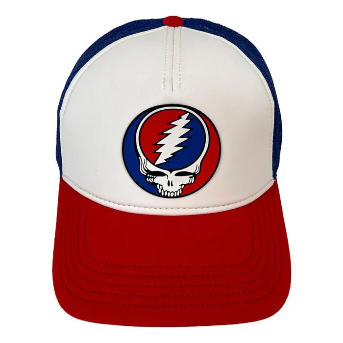 Liquid Blue Hats Accessories Steal Your Face Red White Blue Hat